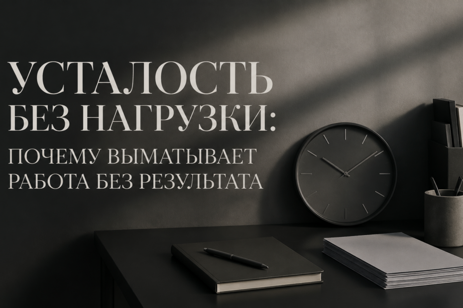 Усталость без нагрузки