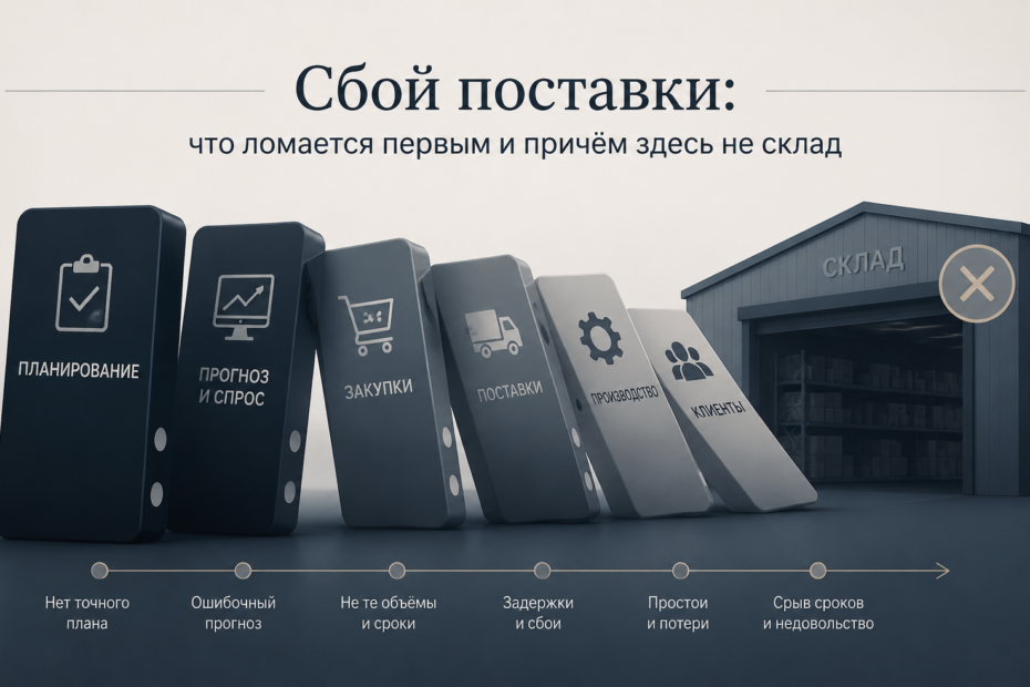 Сбой поставки