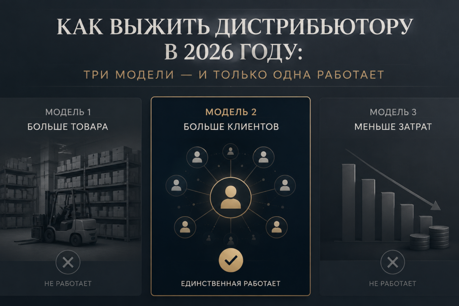 как выжить дистрибьютору в 2026 году
