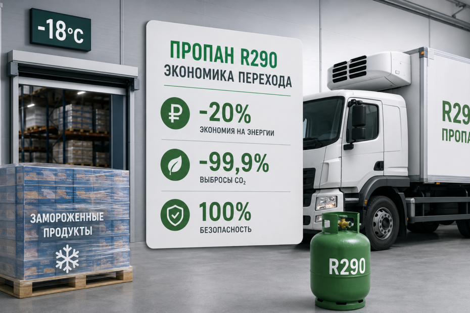 экономика перехода на пропан R290